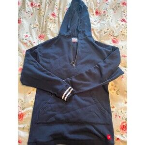 Womens Navy Sweater Hoodie Size S